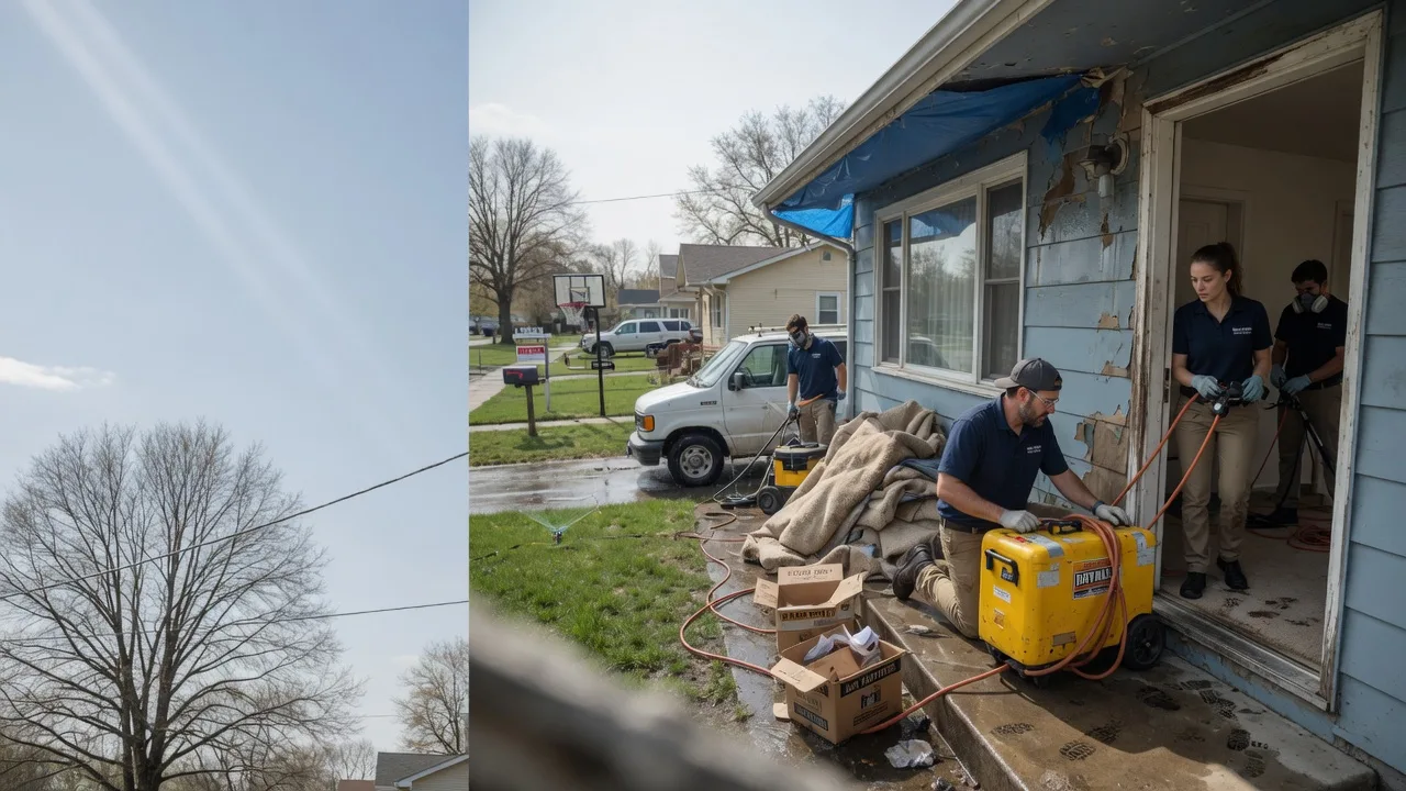 Basement Flood Cleanup in Kent, PA near me